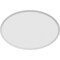 Ekena Millwork Standard Dalton Rosette with Beveled Edge, 7"W x 4 3/4"H x 3/4"P ROSP070X048X075DAL01 - alternate 4